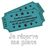 Billet réservation Festival country